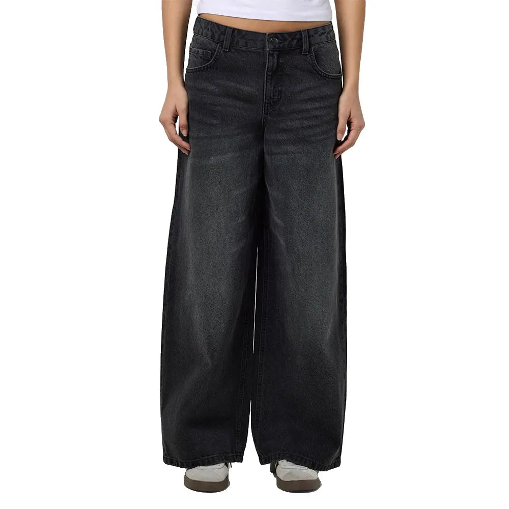 Noisy may Kettie Wide Leg Fit Vi559Bl jeans