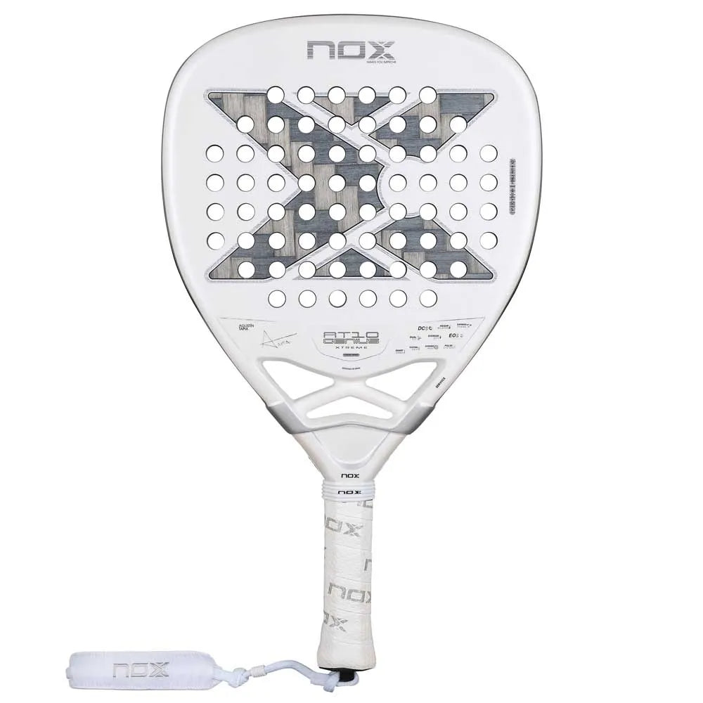 Nox At10 genius attack 12k alum xtrem 2026 by agustin tapia padel racket