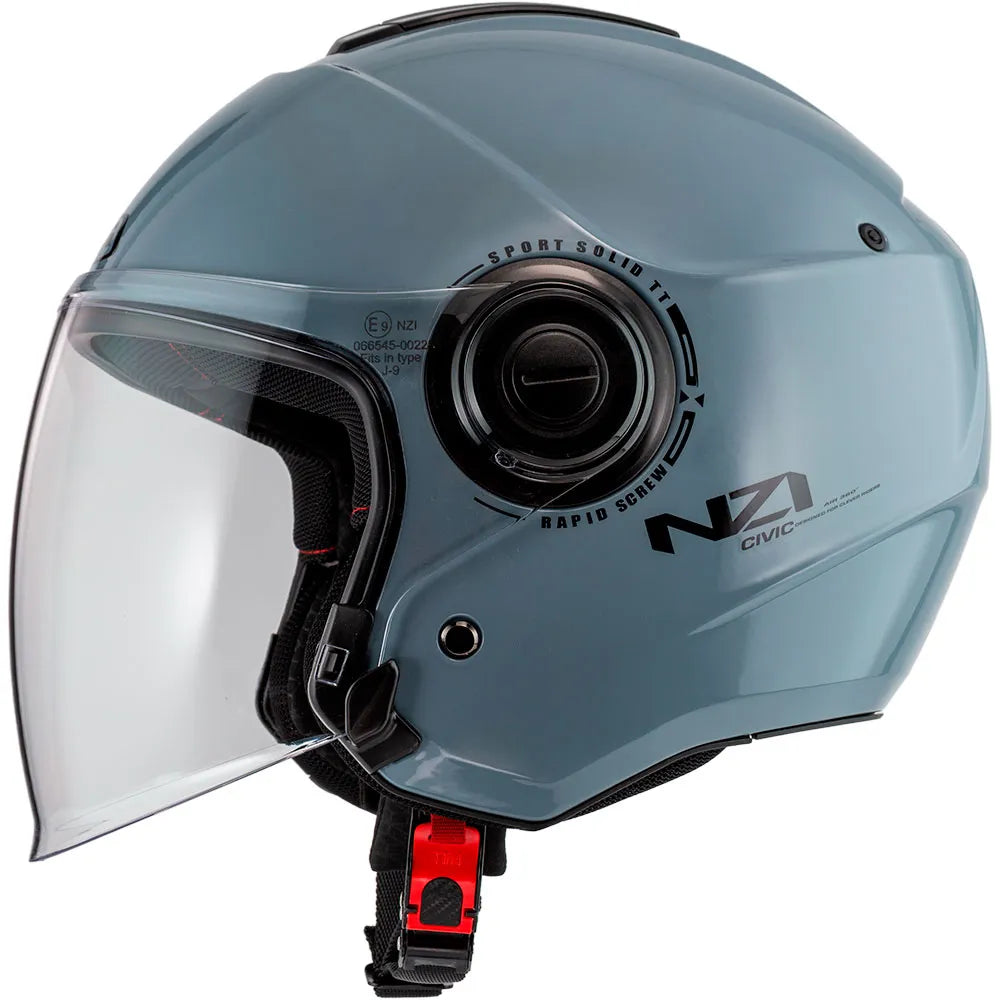 Nzi Civic Solid Noveau open face helmet