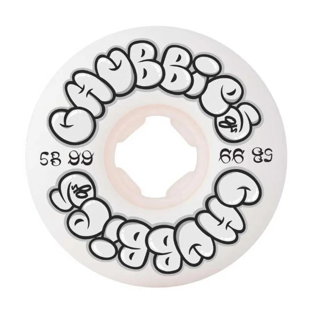 Ojs wheels 58mm throw ups chubbies 99a Wheel