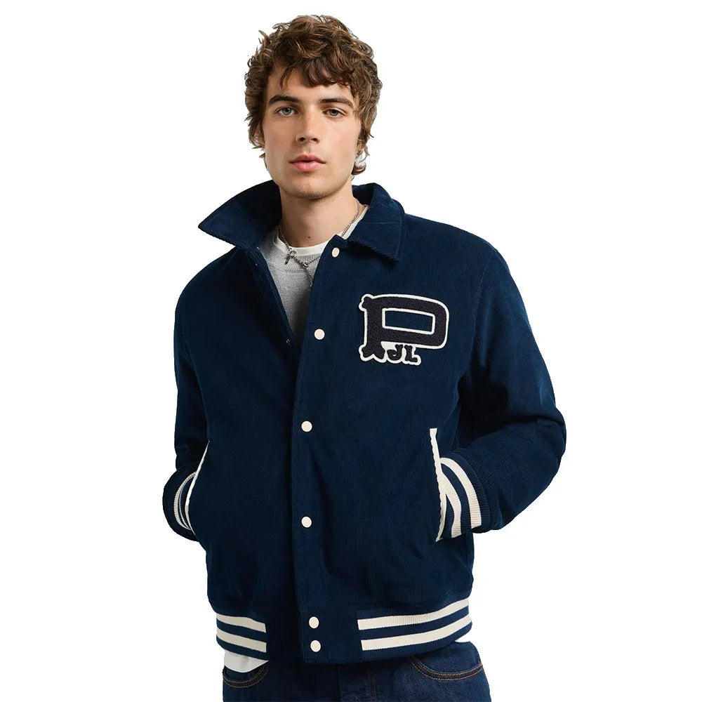 Pepe jeans Corduroy Varsity bomber jacket