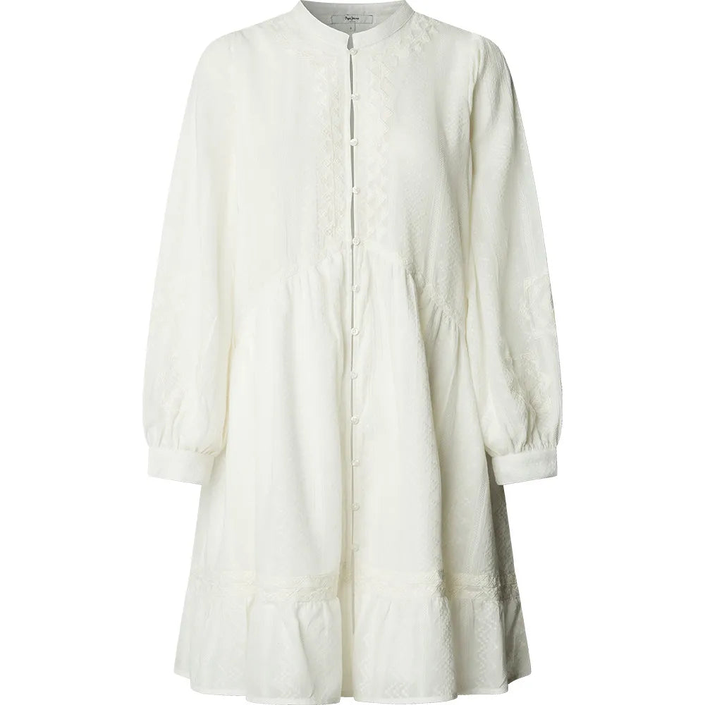 Pepe jeans Garahi long sleeve short dress