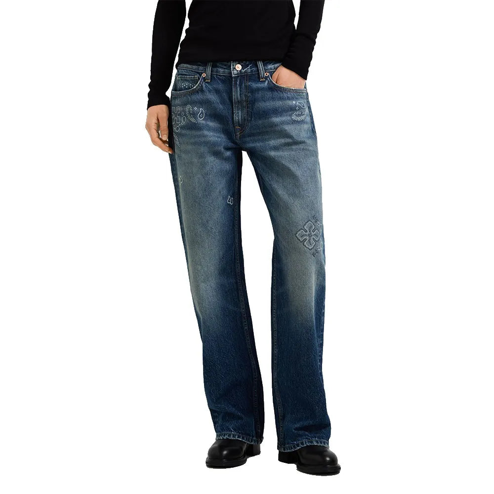 Pepe jeans Nicky Bandana Loose Fit low waist jeans