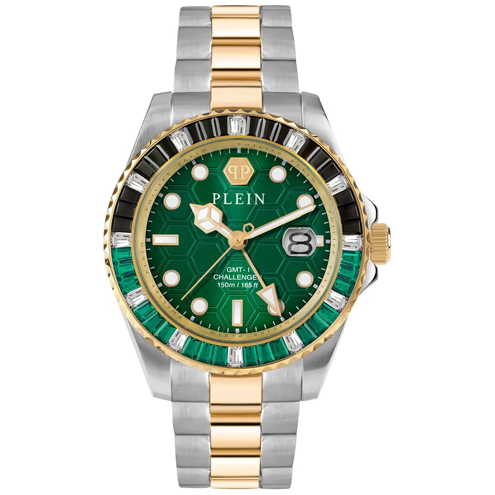 Philipp plein Gmt-I Challenger Baguettes 44mm 5ATM Quartz/Analogical watch