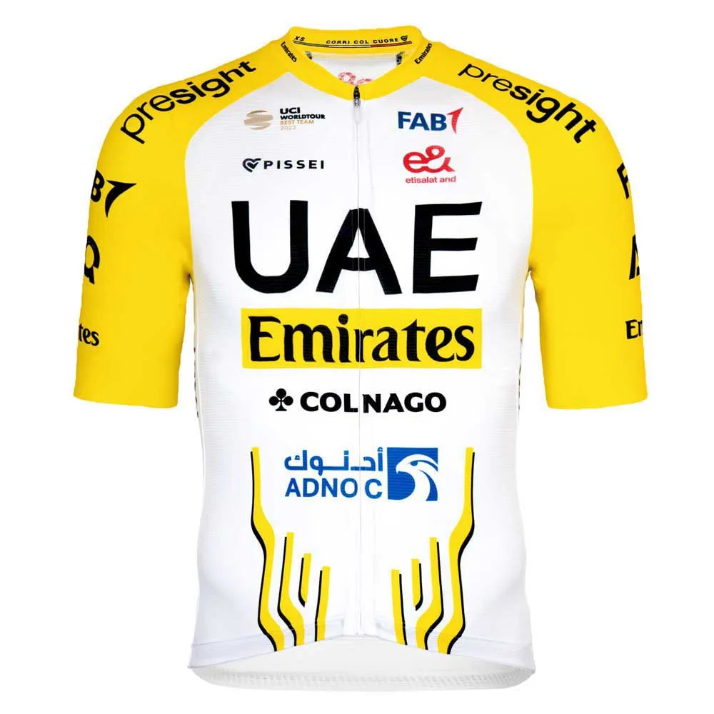 Pissei UAE Team Emirates - Tour De France 2024 Replica short sleeve jersey