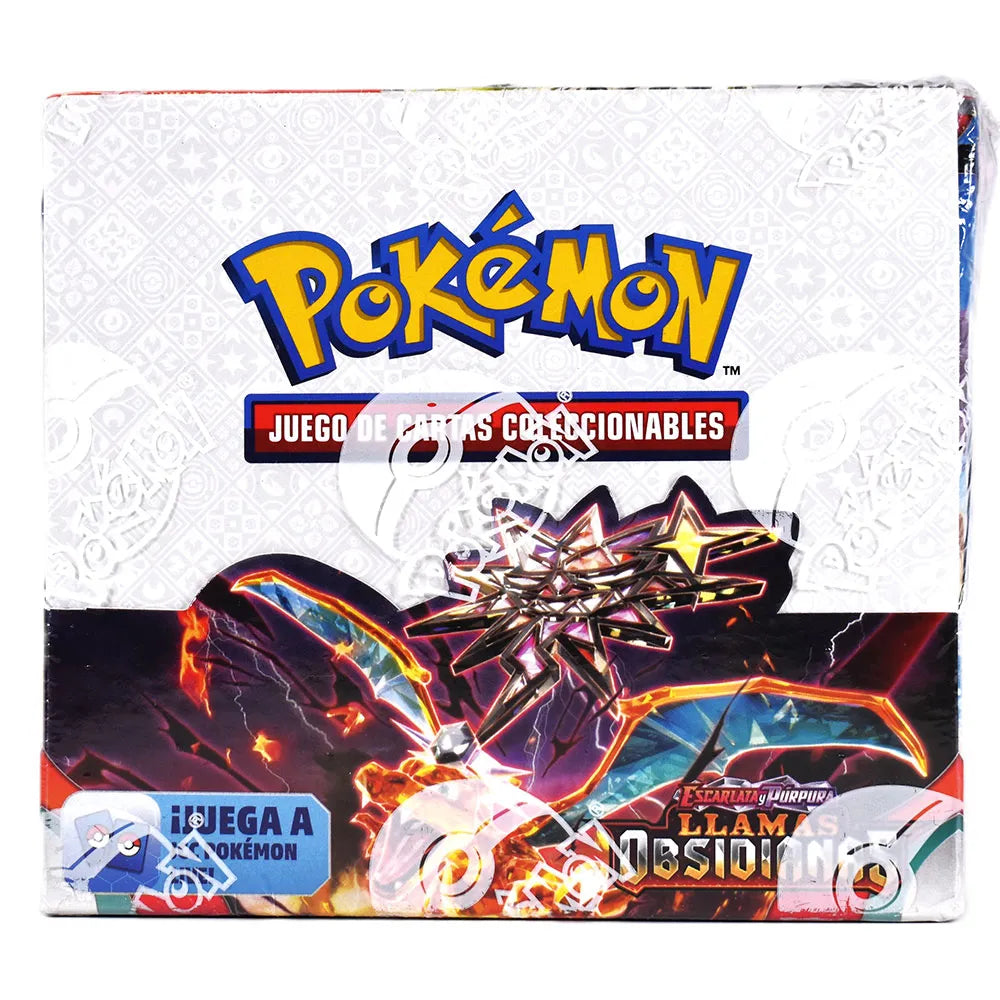 Pokemon trading card game Booster Box Obsidian Flames Scarlet&Violet Spanish
