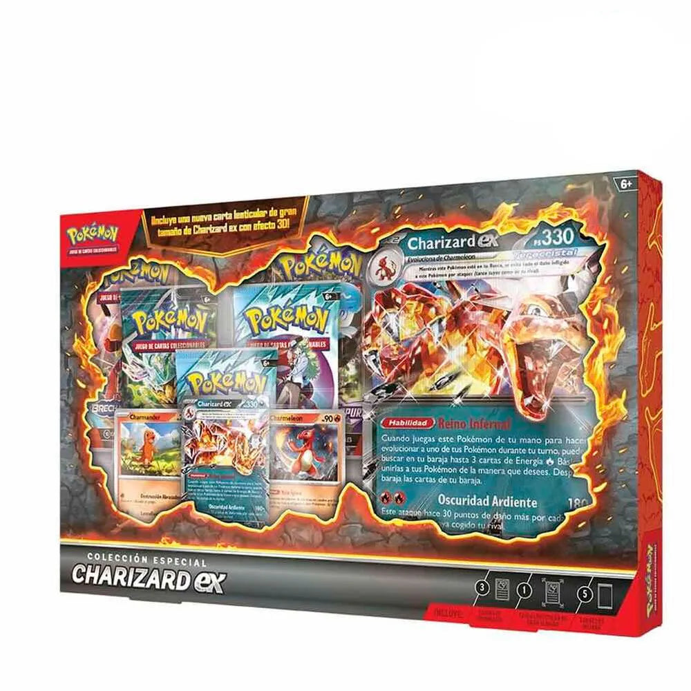 Pokemon trading card game Charizard EX Special Collection Spanish