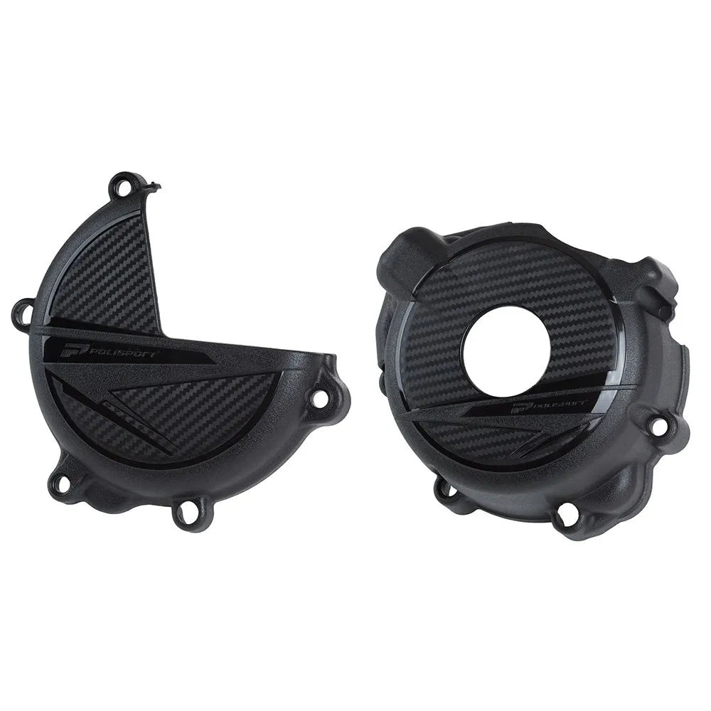 Polisport off road Suzuki Drz400 00-23 Clutch&Ignition Cover Protector