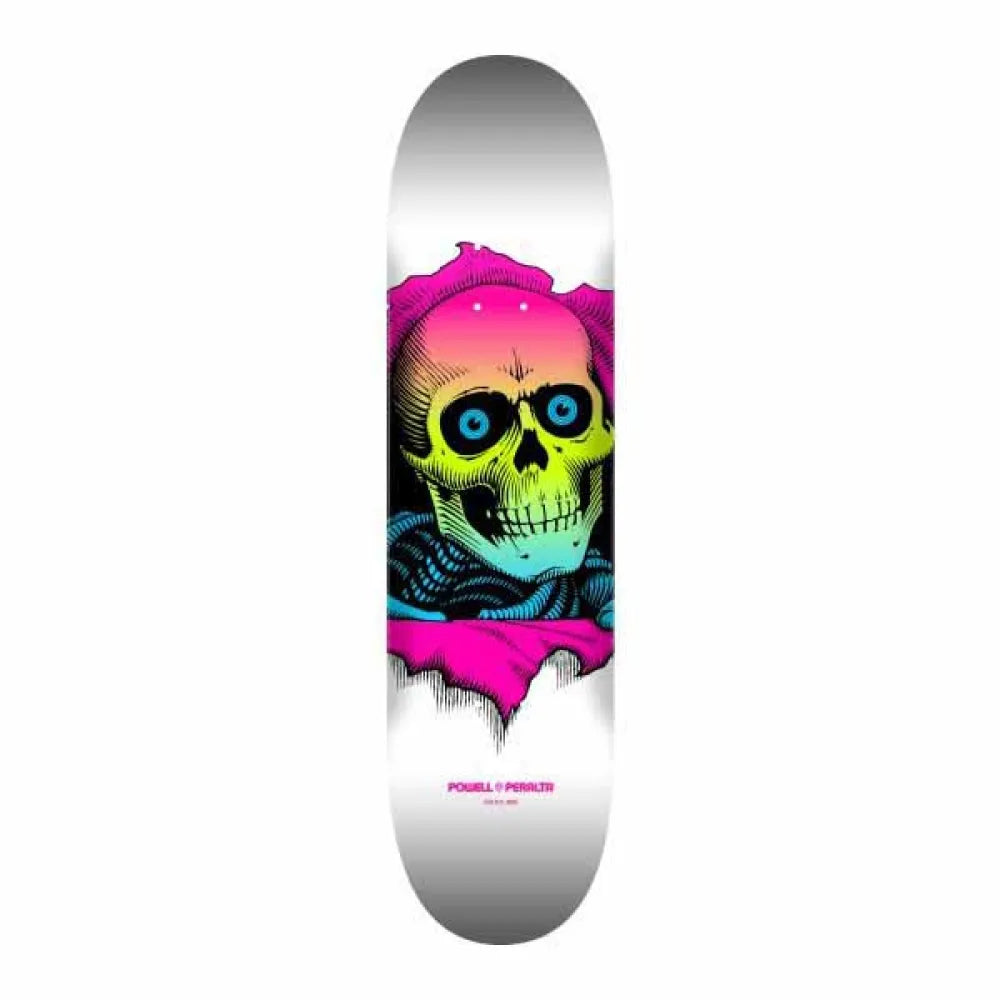 Powell peralta Ripper lime fade maple 249 k20 8.5 x 32 skateboard deck