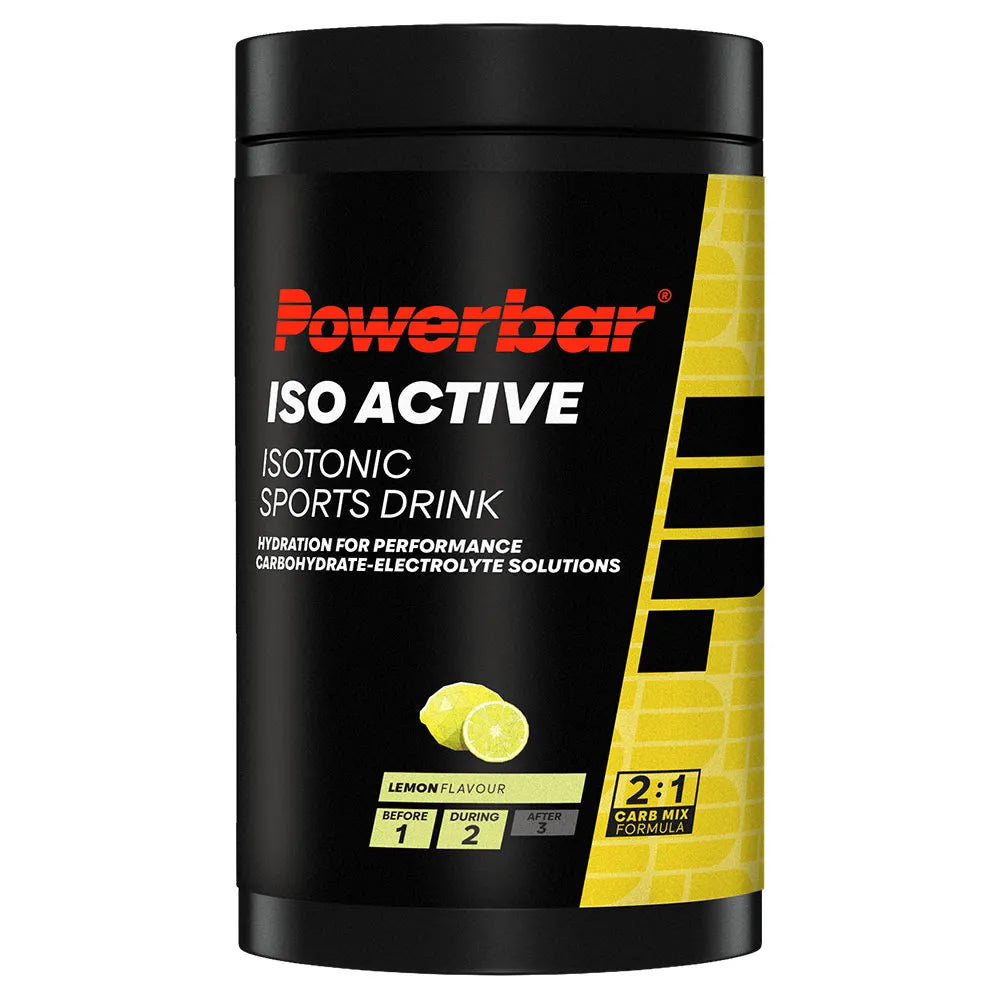Powerbar IsoActive Powder lemon 600g 6 units