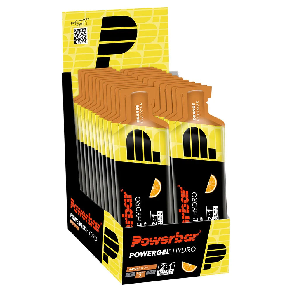 Powerbar Powergel Hydro energy gels box 67ml 24 units