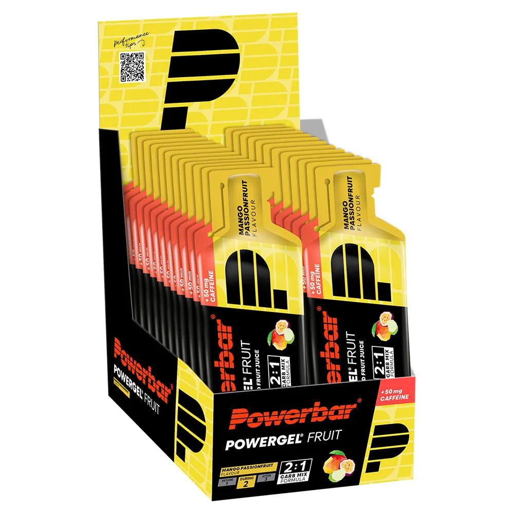 Powerbar Powergel Original energy gels box mango 41g 24 units