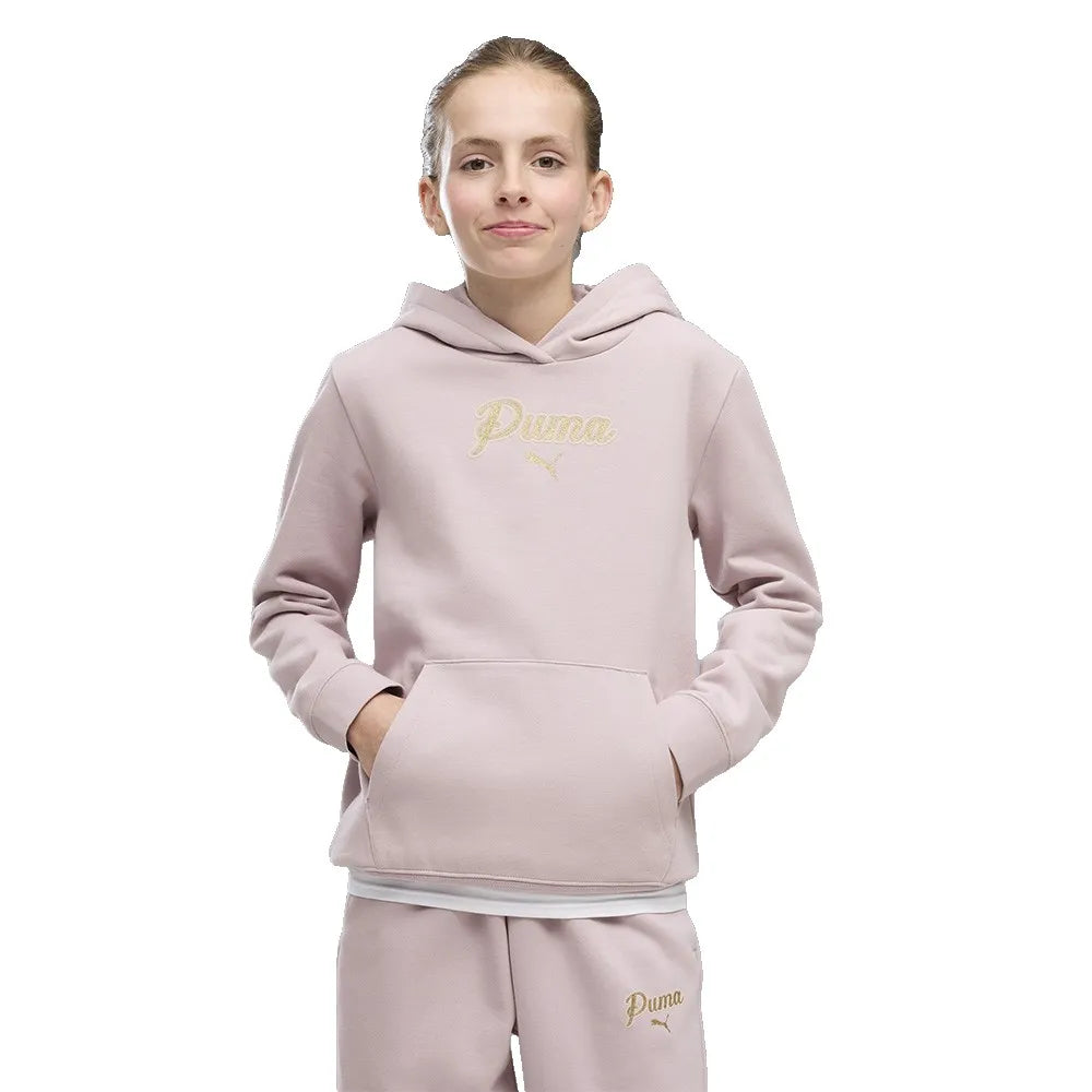 Puma Essential Script Glitter hoodie