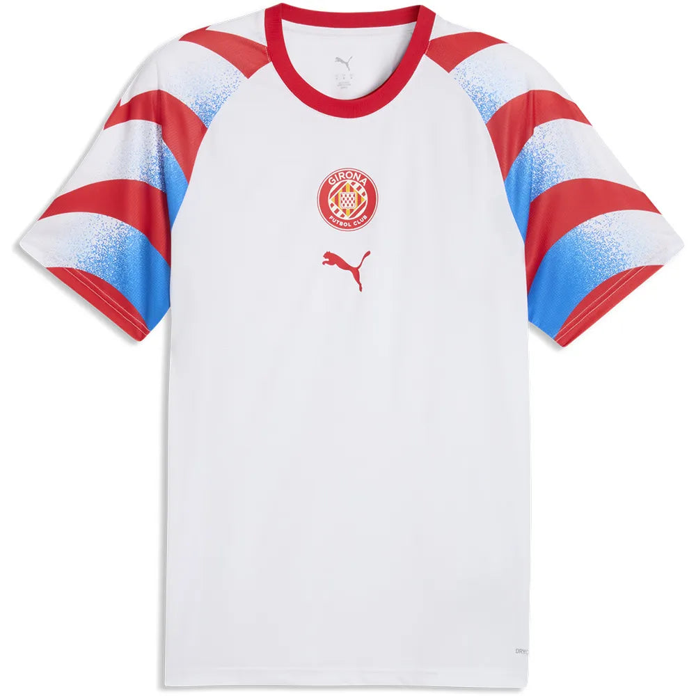 Puma Girona FC Warm Up pre match short sleeve T-shirt