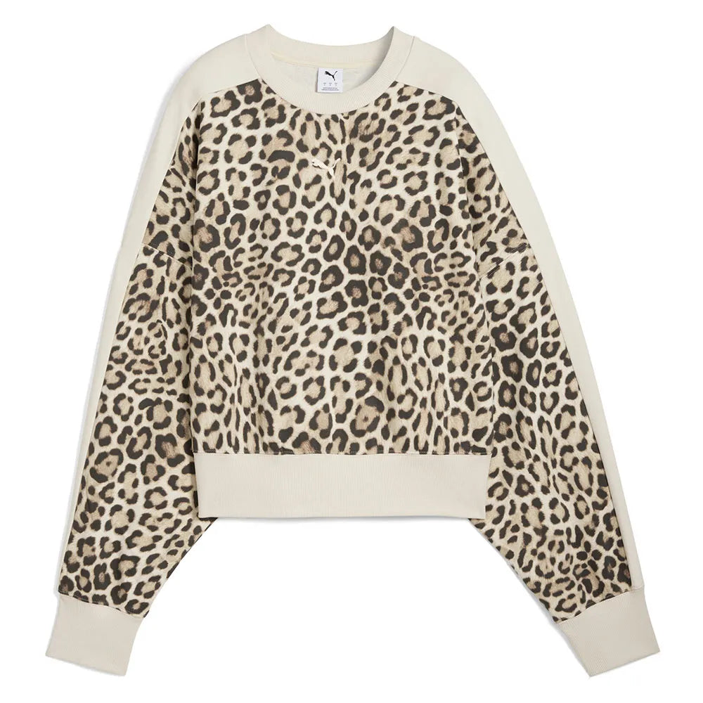 Puma T7 Leo Luxe Oversized sweatshirt