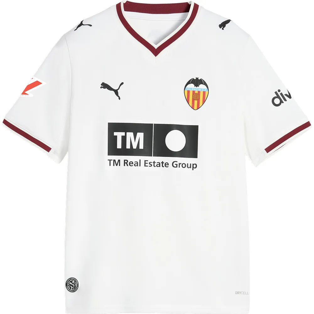 Puma Valencia CF 26/27 Replica home junior short sleeve T-shirt