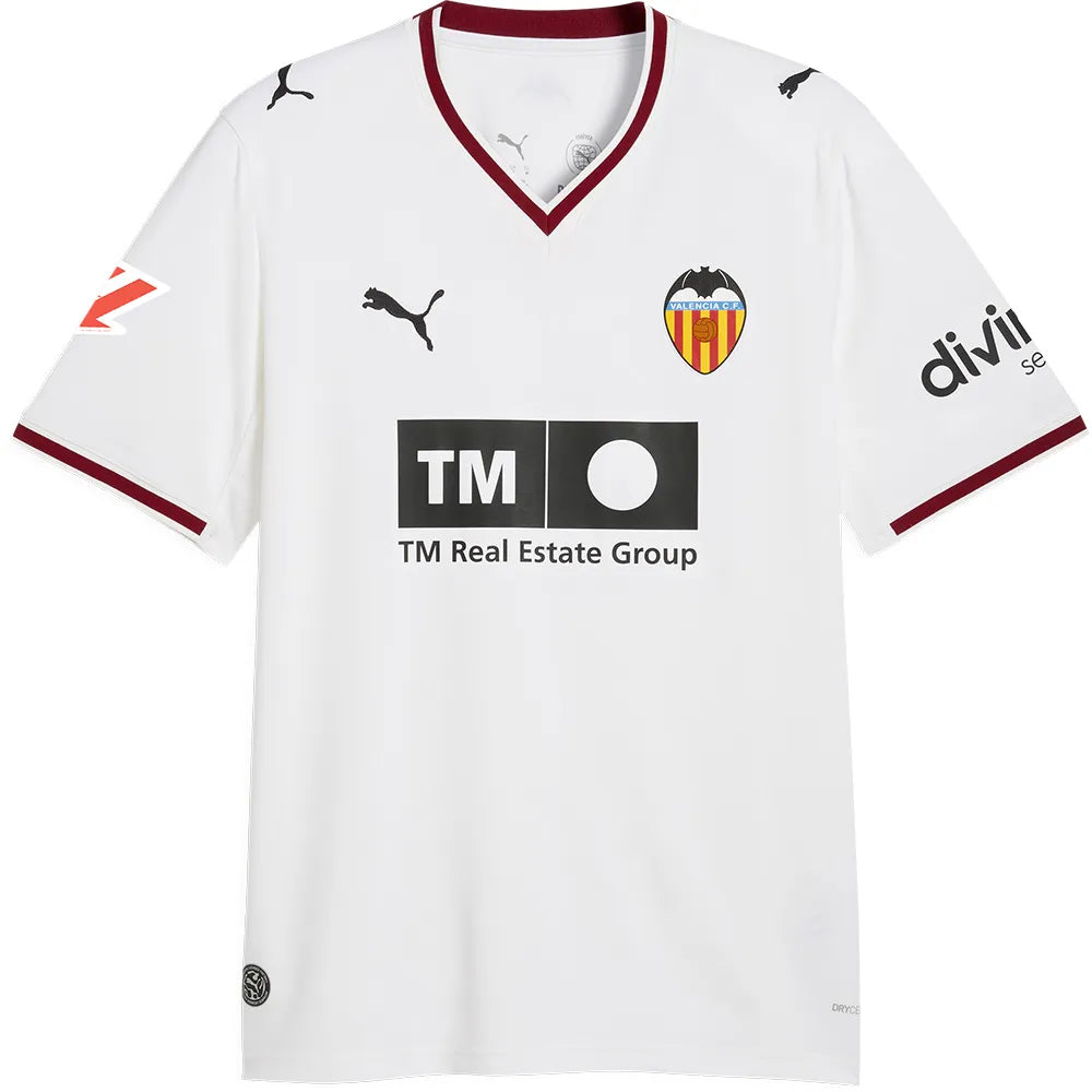 Puma Valencia CF 26/27 Replica home short sleeve T-shirt