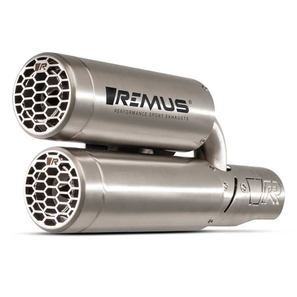 Remus Double Mesh With Removable Sound Insert For Vespa GTS 300 HPE From 2021 Euro 5 RACE Not Homologated Muffler