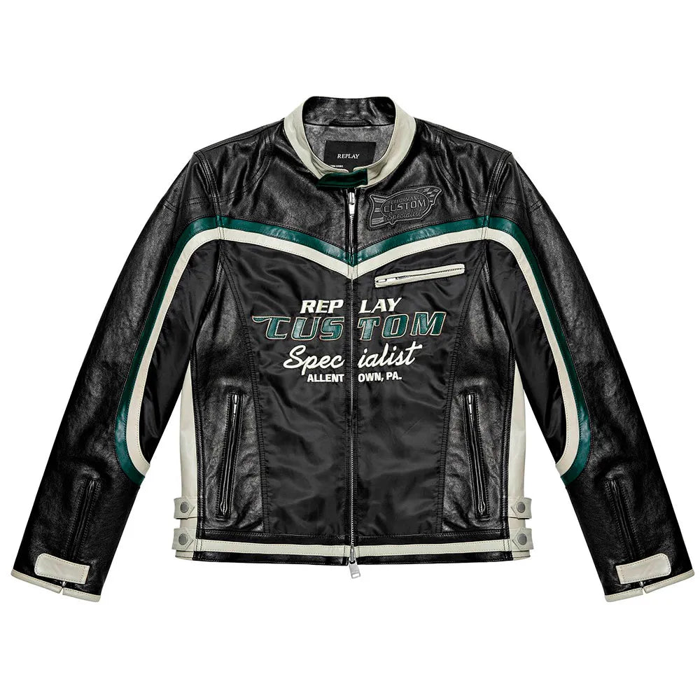 Replay M961I.000.00QXP leather jacket