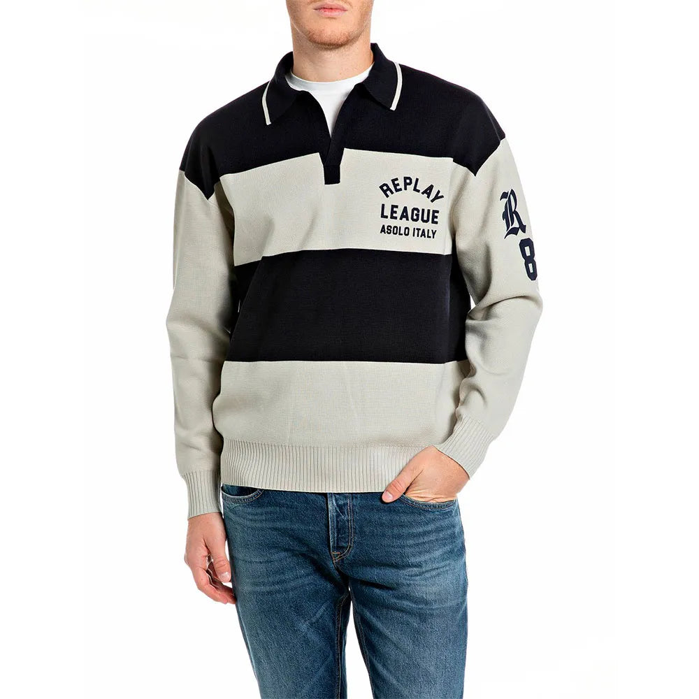 Replay UK00AI.000.723SK v neck sweater