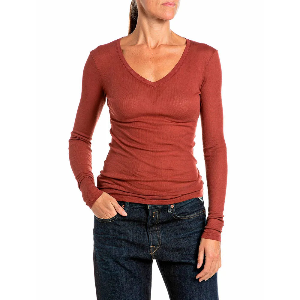 Replay W002Q.000.7249O long sleeve T-shirt