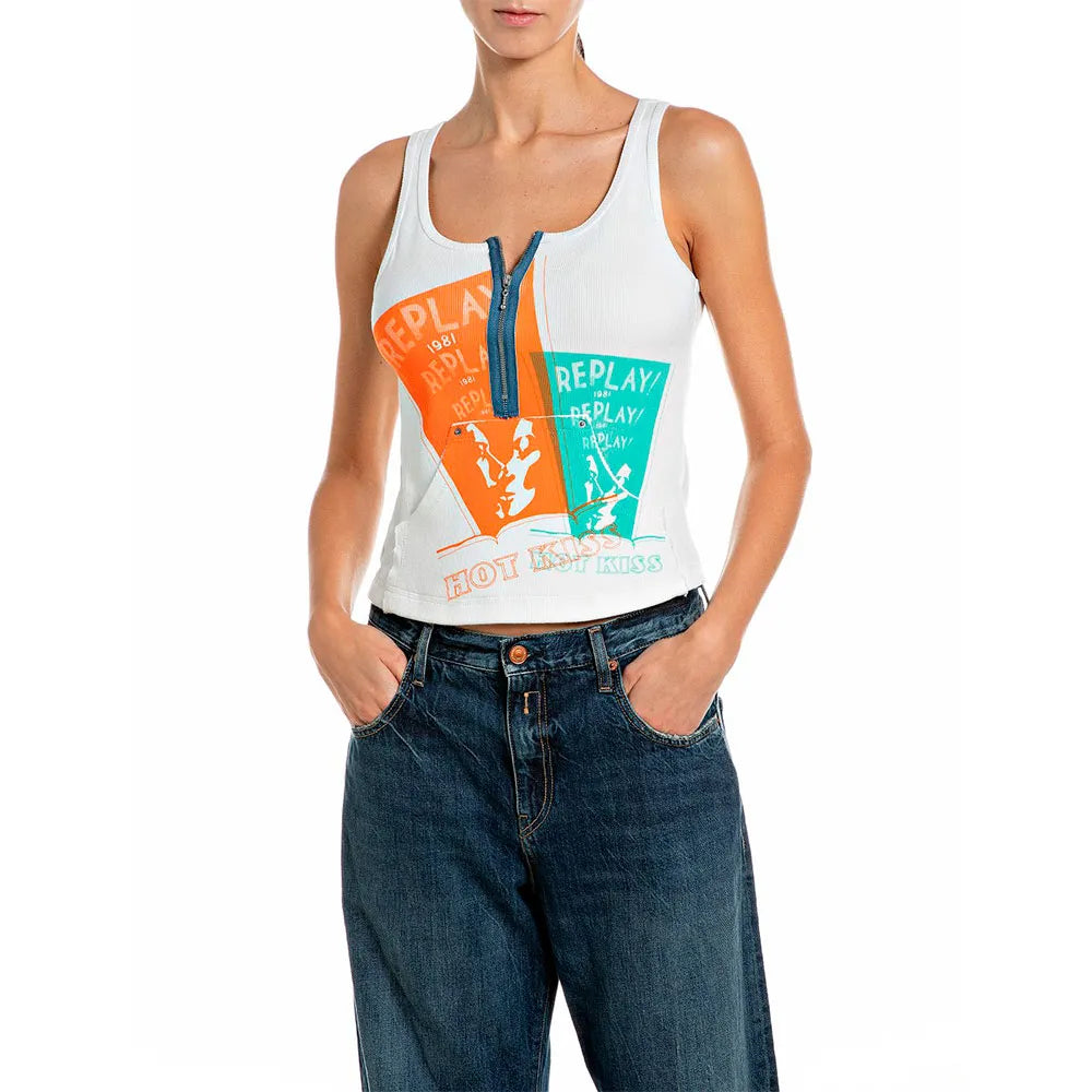 Replay W0535.000.7225QW sleeveless T-shirt