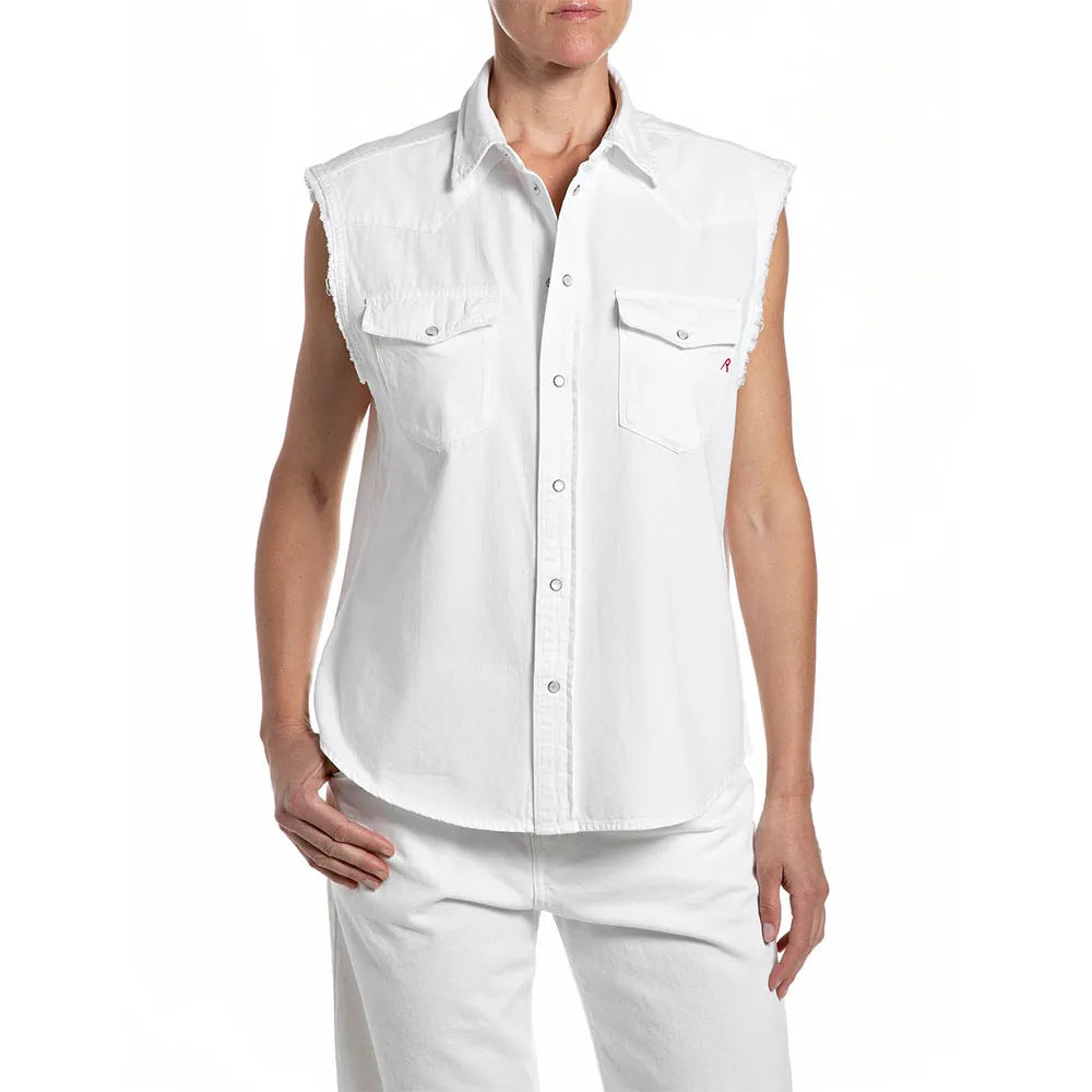 Replay W2437 .000.84004ET Sleeveless Shirt