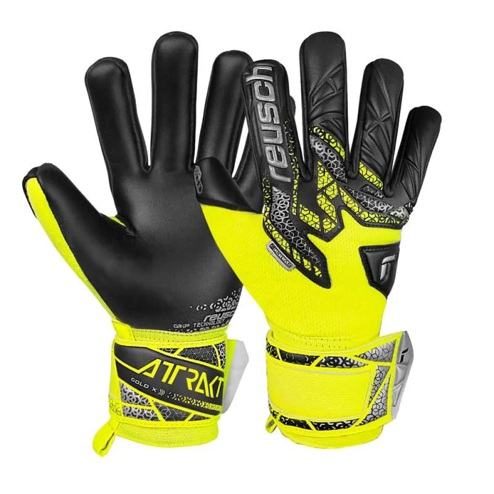 Reusch Attrakt Gold X NC junior goalkeeper gloves