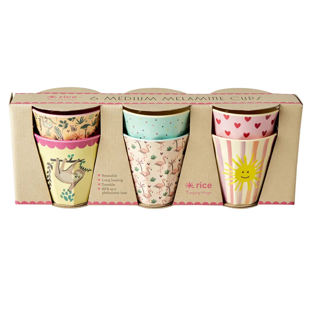 Rice Medium 6 Pcs cup