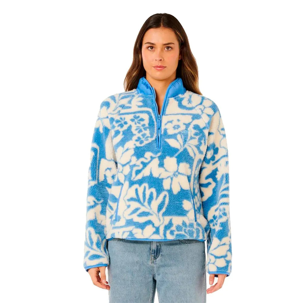 Rip curl Party Pack Polar Fleece half zip fleece