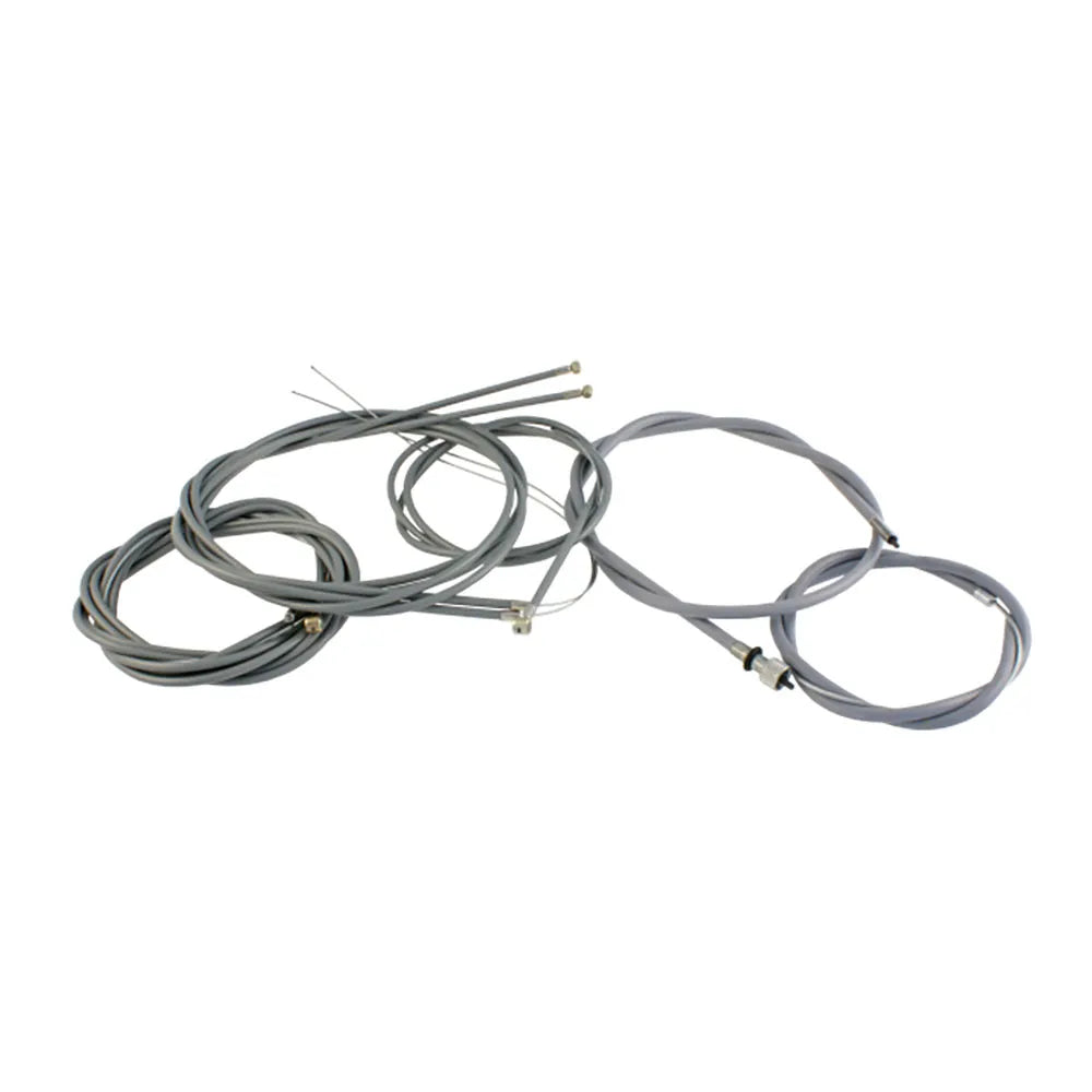 Rms classic Piaggio Vespa PX 125-150-200cc Teflon brake/clutch Cable Kit