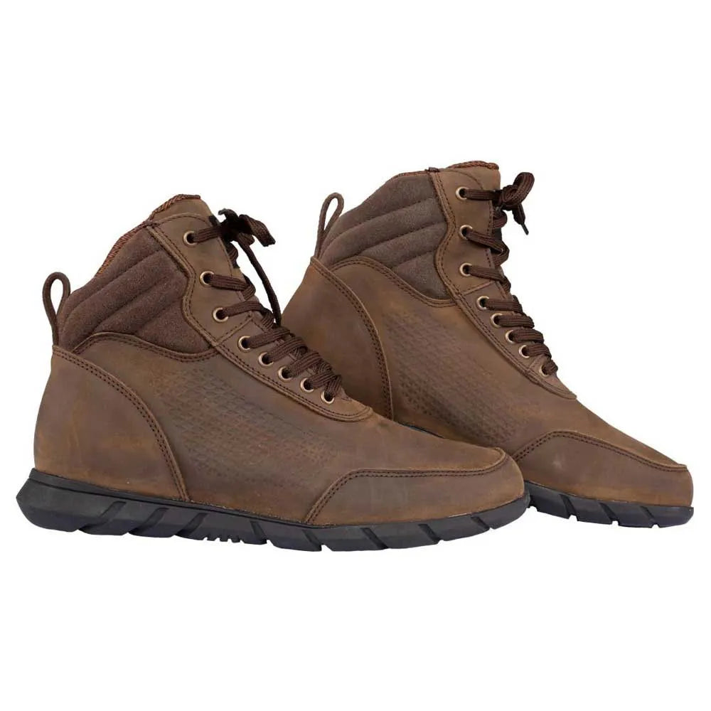 Rusty stitches Paolo motorcycle shoes