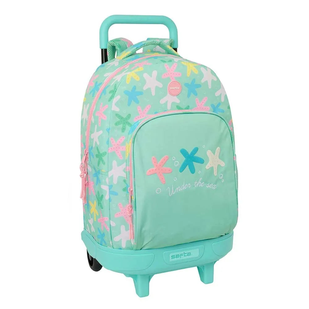 Safta Compact Extraible Simple Stars 33L 33x22x45 cm Wheeled Backpack