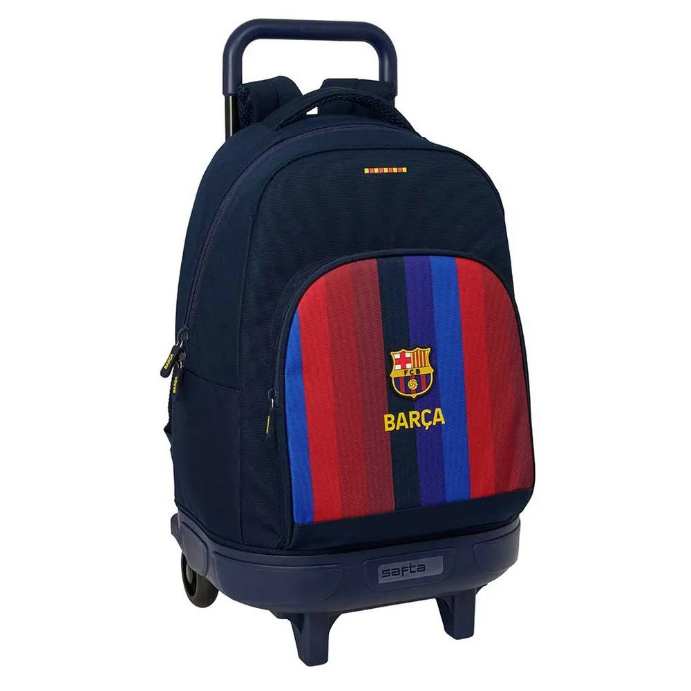 Safta FC Barcelona 26/27 33L Wheeled Backpack