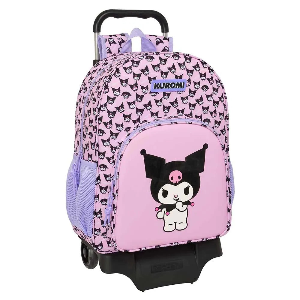 Safta Kuromi 21L Wheeled Backpack