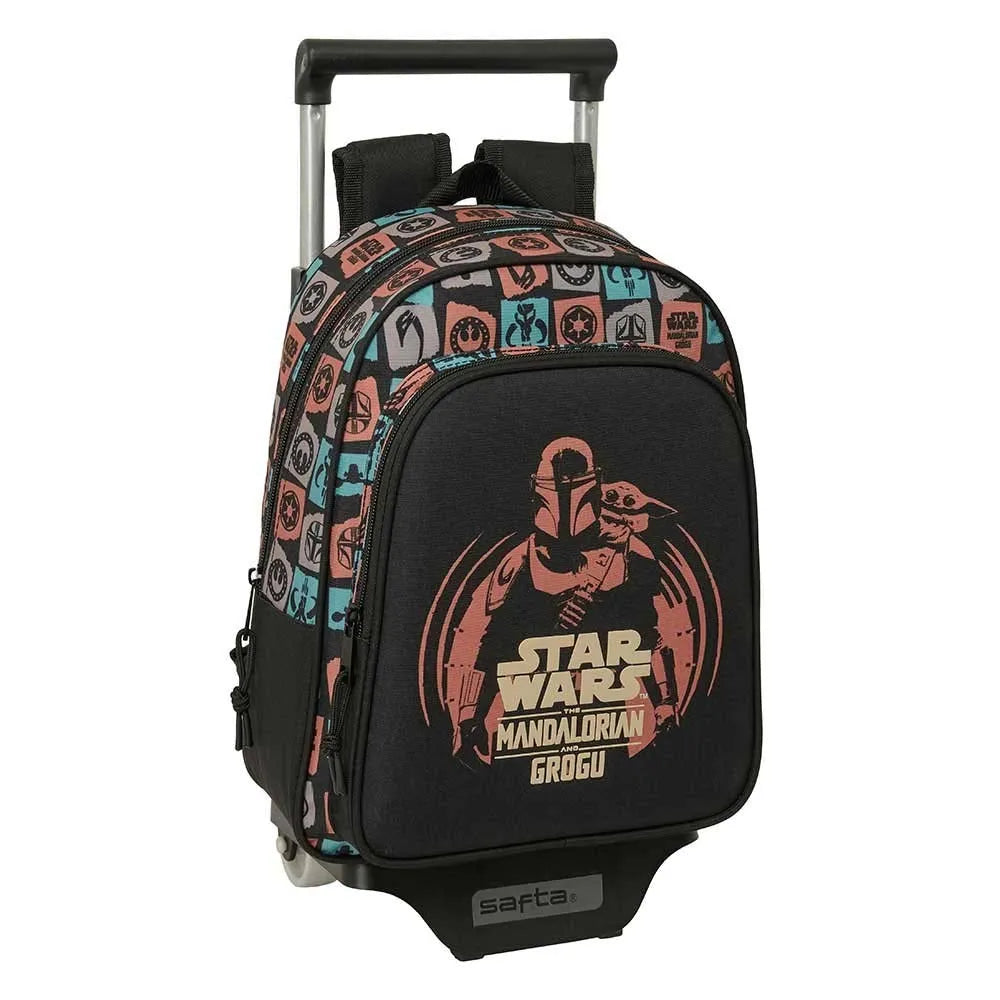 Safta Mandalorian & Grogu 10L Wheeled Backpack
