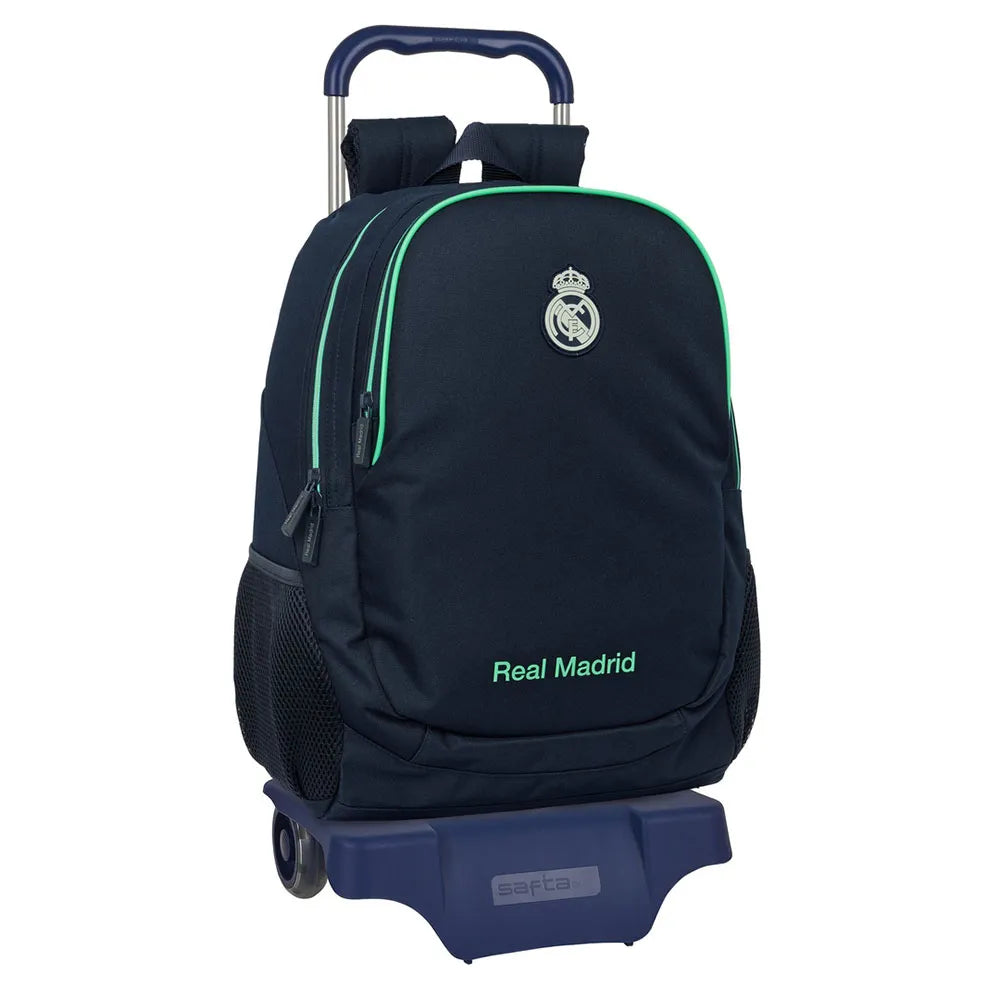 Safta Real Madrid 2nd Kit 25/26 20.1L 32x42x15 cm Wheeled Backpack