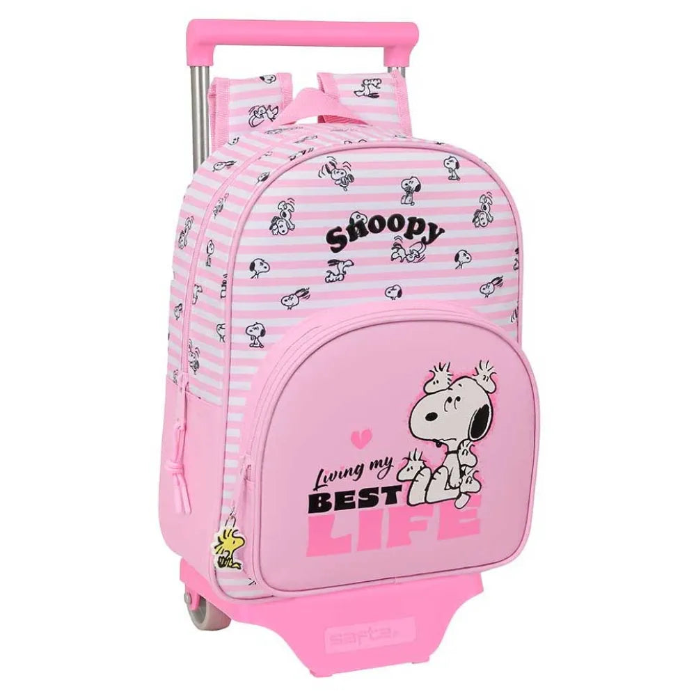 Safta Snoopy 10L Wheeled Backpack