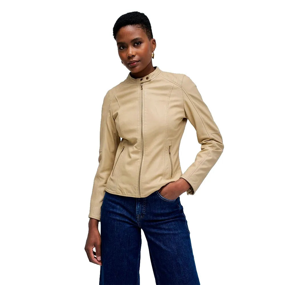 Salsa jeans 21010383 Slim Fit leather jacket
