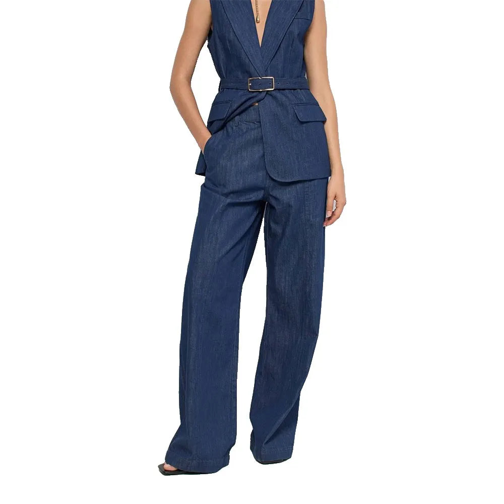Salsa jeans 21011644 Wide Leg chino pants