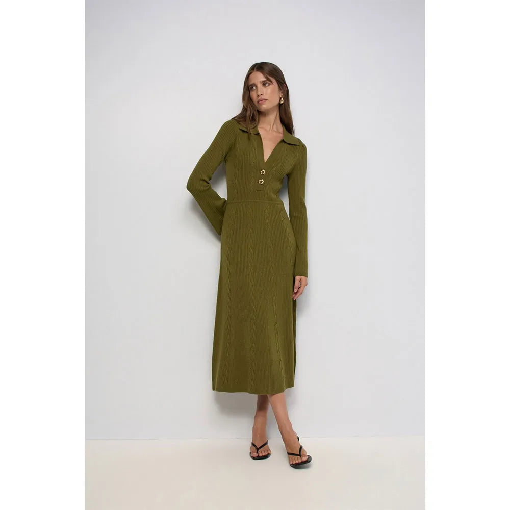 Salsa jeans 21011656 midi dress