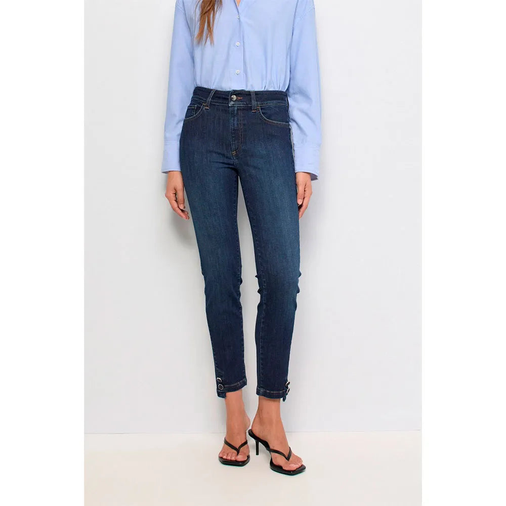 Salsa jeans Destiny Button Push Up Cropped Skinny Fit jeans