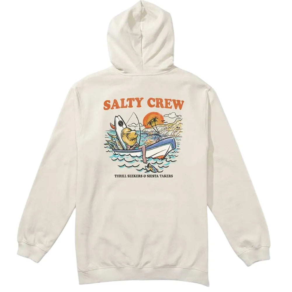 Salty crew Downtime hood fleece hoodie