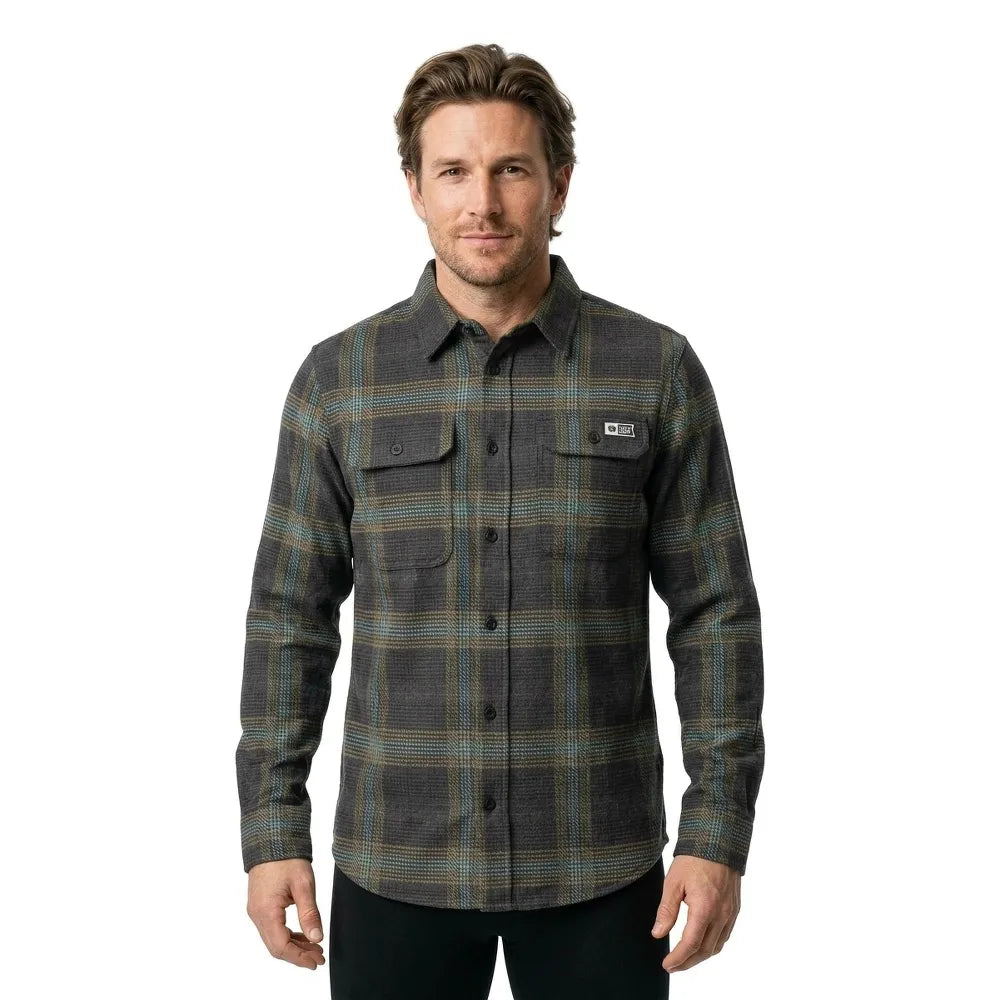 Salty crew Swellter polar flannel long sleeve shirt