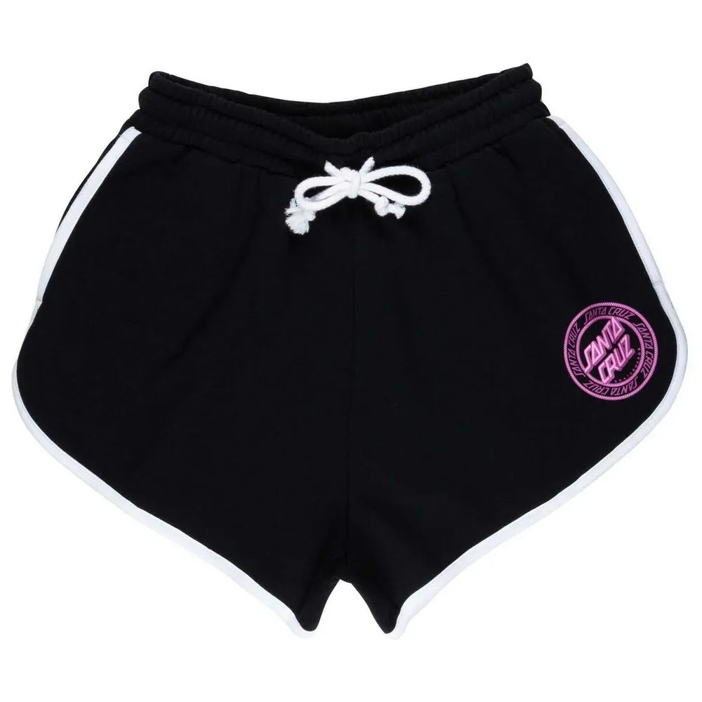Santa cruz Check outline ringed dot shorts