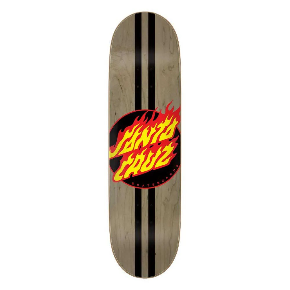 Santa cruz Flame dot 8.60in x 31.95in skateboard deck