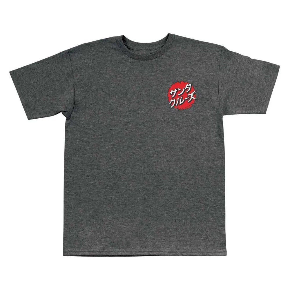 Santa cruz Godzilla mecha hand short sleeve T-shirt