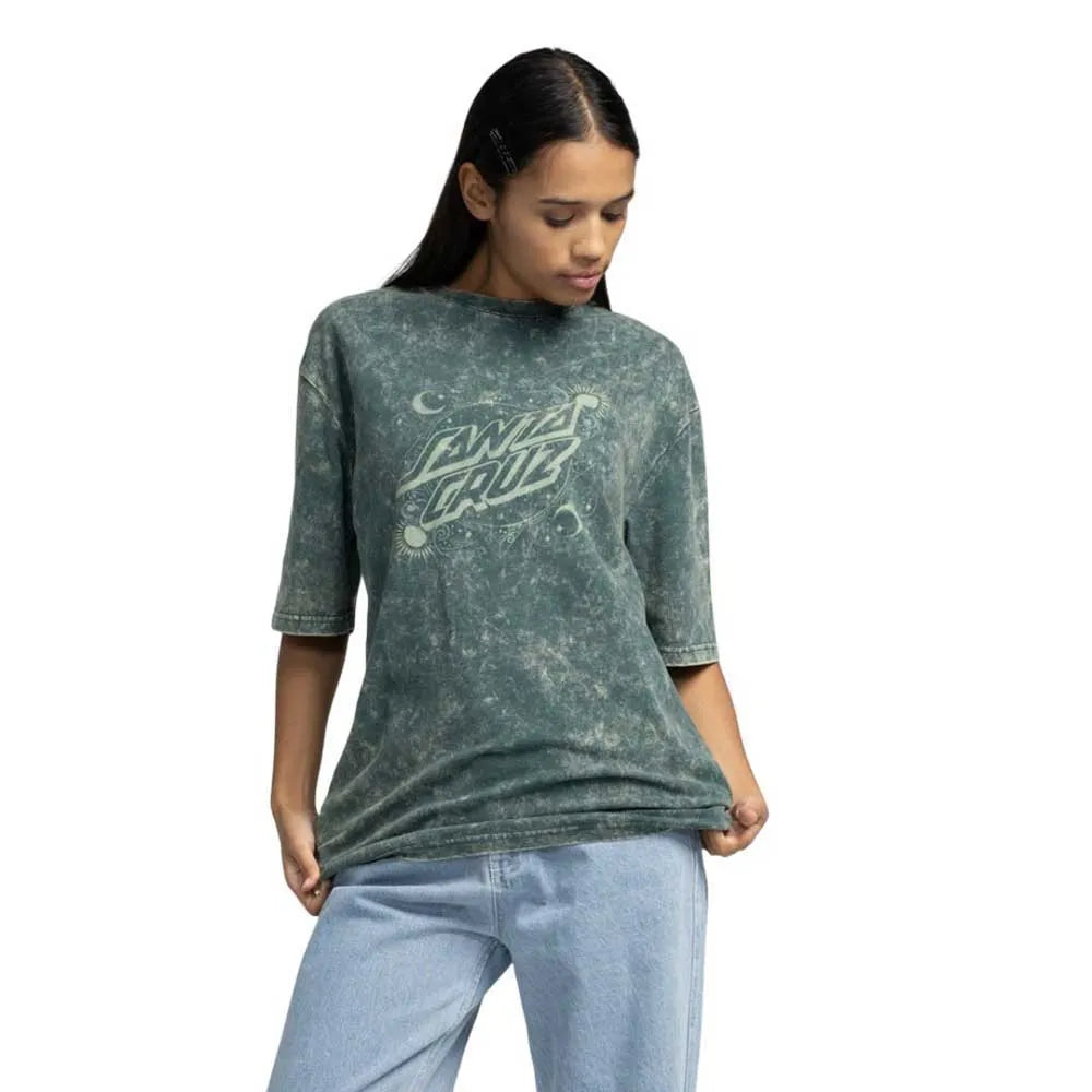 Santa cruz Ornate dot front oversized short sleeve T-shirt