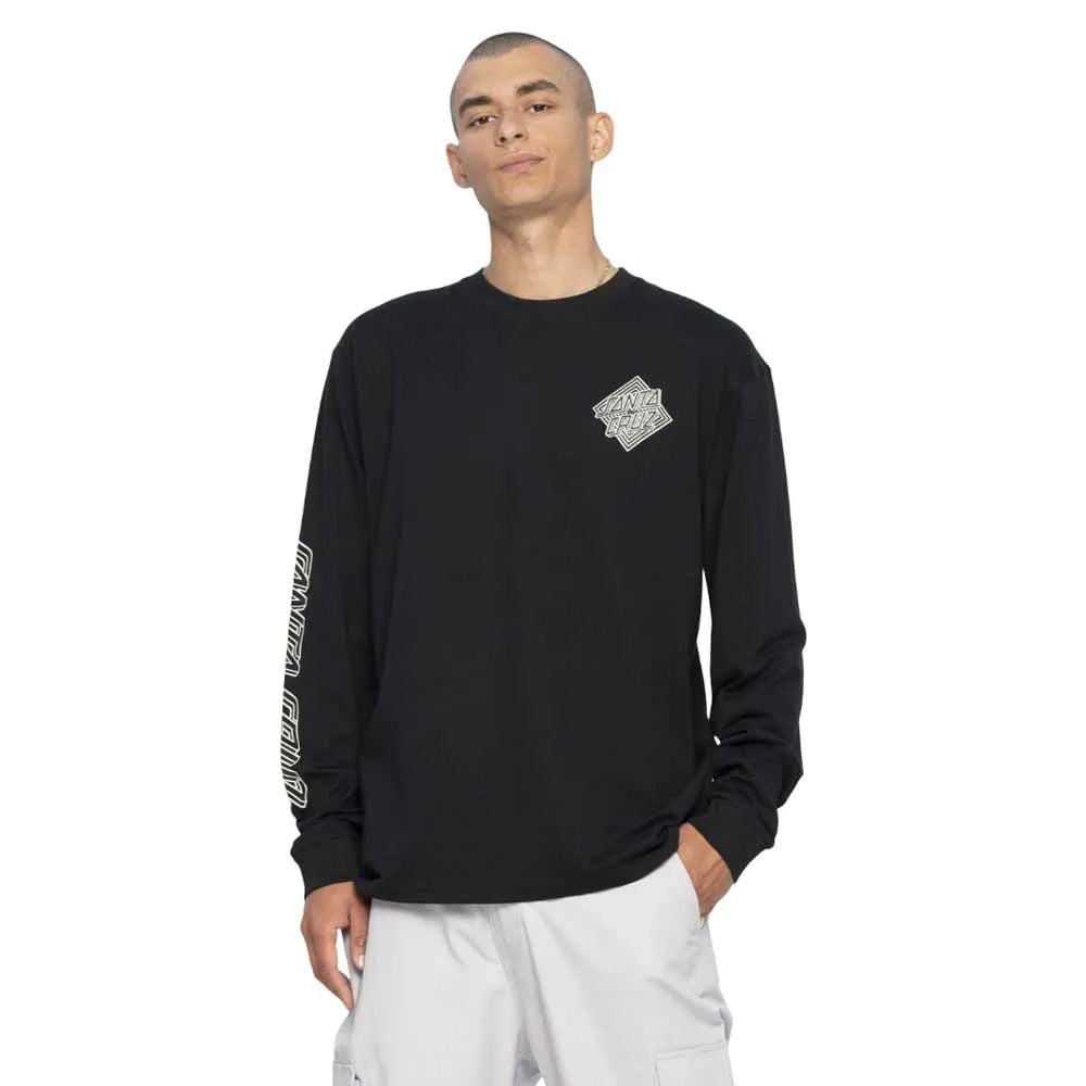 Santa cruz Solitaire dot long sleeve T-shirt