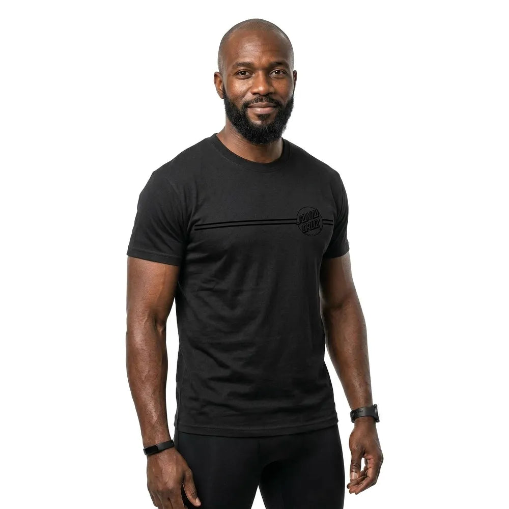 Santa cruz Tonal opus dot stripe short sleeve T-shirt